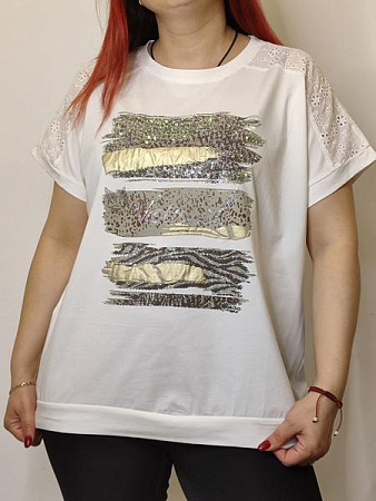 Футболка Kosta KS100 white - делук