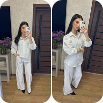 Костюм Valentina 113 white - делук