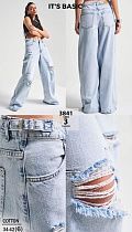 Джинсы Jeans Style 3841-12 l.blue - делук