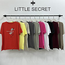 Футболка Little Secret 500169 l.grey - делук