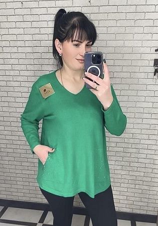 Свитер Shipi 25204-1 green - делук