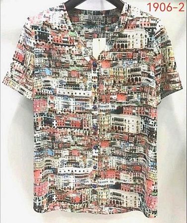Рубашка Lida 1906-2 beige - делук