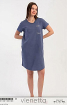 Ночнушка Trikotag T445 blue - делук
