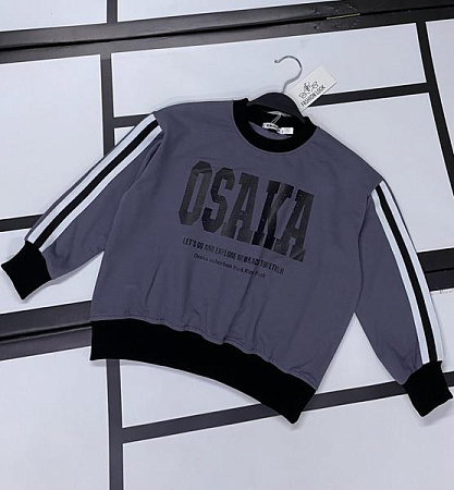 Свитер Kosmy K257 grey - делук