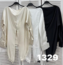 Блузка Divo 1329 white - делук
