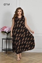 Сарафан Romeo Life 071-1 black - делук