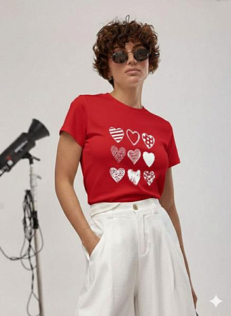 Футболка Iraopt IR194 red - делук