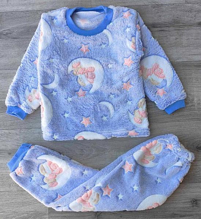 Пижама Miki Maki MM429 l.blue - делук