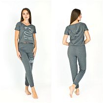 Пижама Пижама-Ок 025(04076) grey - делук