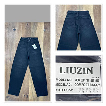 Джинсы Maxim Jeans 03155-1 black - делук