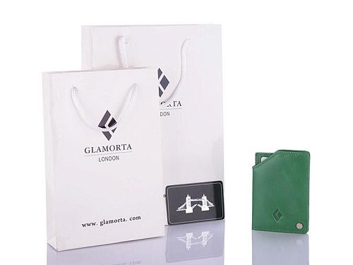 Визитница Glamorta B019-2316 green - делук