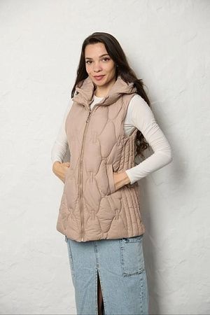 Жилетка Dgmd B478 beige - делук