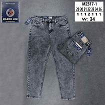 Джинсы God Baron M2327-1 grey - делук