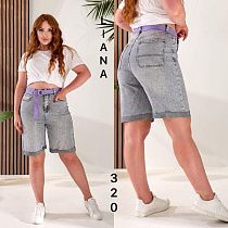 Шорты Liana Denim 320-1 grey Шорты Liana Denim 320-1 grey - делук