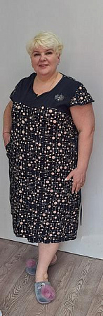 Халат Romeo Life 901 navy - делук