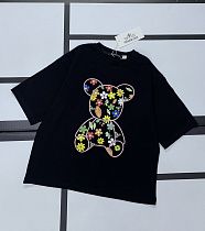 Футболка Kosmy K12 black - делук