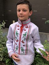 Вышиванка Moda School M8 white - делук