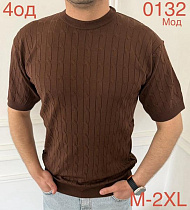 Футболка Надийка ND1049-0132 brown - делук