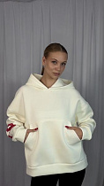 Худи Arina 4250 white - делук