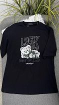 Футболка Julia JL31 black - делук