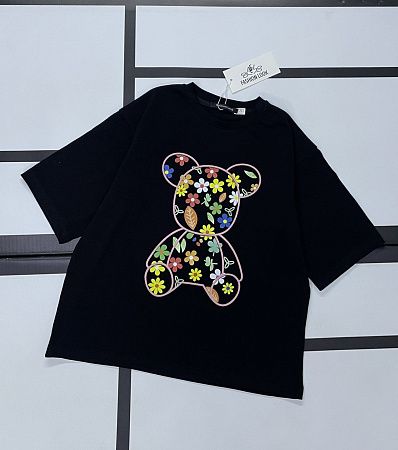 Футболка Kosmy K12 black - делук