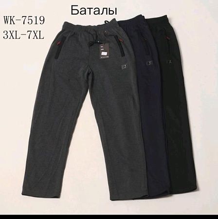 Штаны Спорт Giang 7519 black - делук
