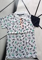 Футболка Ibambino IB393 white - делук