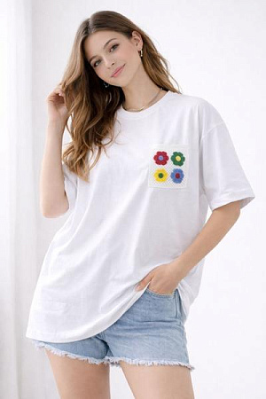 Футболка Global GL116 white - делук
