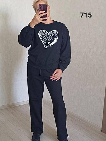 Костюм Fsn 715 black - делук