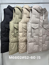 Жилетка Jacket M6602 grey - делук