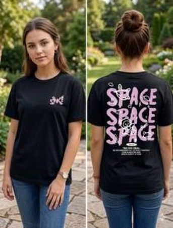 Футболка Samo 5805-6 black - делук