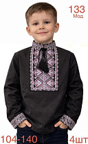 Вышиванка Надийка ND1530-133 black - делук