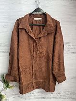 Рубашка New Season 8612 brown - делук