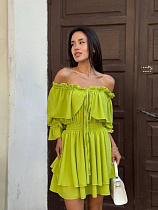 Платье Arina 3114 l.green - делук