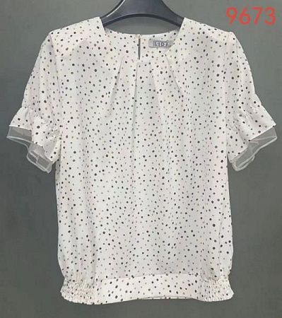 Футболка Lida 9673 white - делук