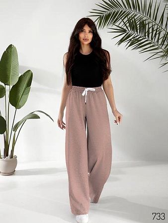 Штаны Спорт Loren 733 beige - делук