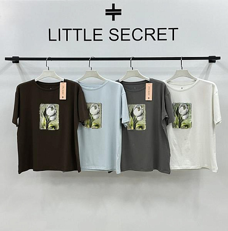 Футболка Little Secret 500511 brown - делук