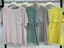 Футболка Dgmd 7653 powder - делук