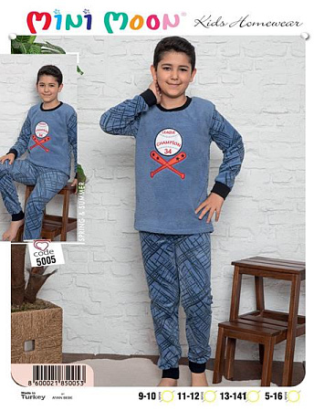 Пижама Meloria 5005 blue - делук