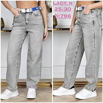 Джинсы Jeans Club 796 l.grey - делук