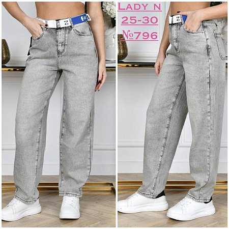 Джинсы Jeans Club 796 l.grey - делук