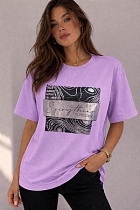 Футболка Elena&Vika 25036 lilac - делук