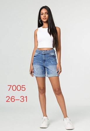 Шорты Newjeans 7005 l.blue - делук