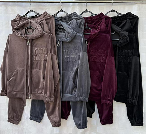 Костюм Спорт Shon S2027 wine - делук