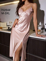 Ночнушка Brilliant B70264 beige - делук