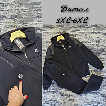 Костюм Спорт Moranny MR192 black - делук