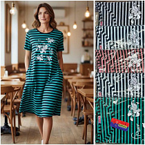 Платье Homewear M151 mix - делук