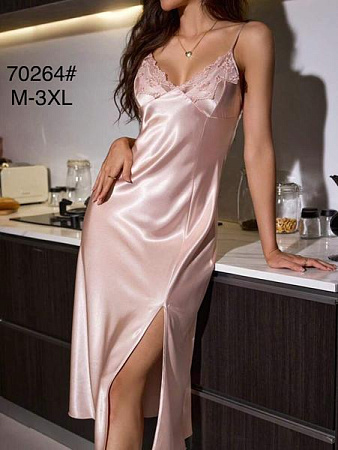 Ночнушка Brilliant B70264 beige - делук