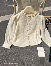 Блузка Meloria 29179 beige - делук