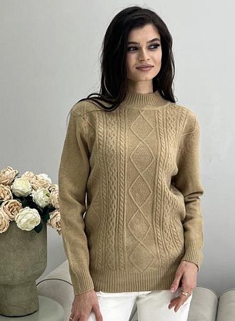 Свитер Novetly Store 26373 d.beige - делук